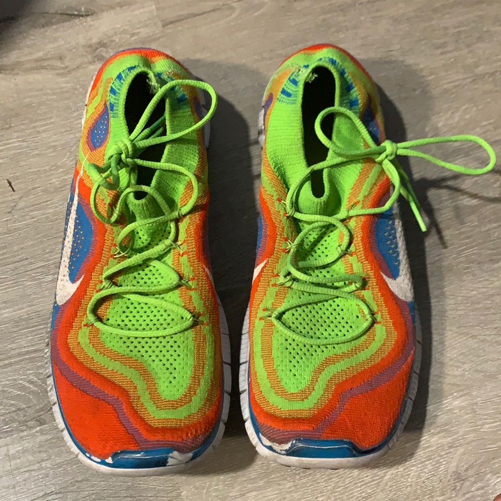 Rainbow Nike Free Flyknit